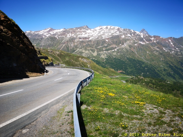 Bergblick nach dem Albulapass